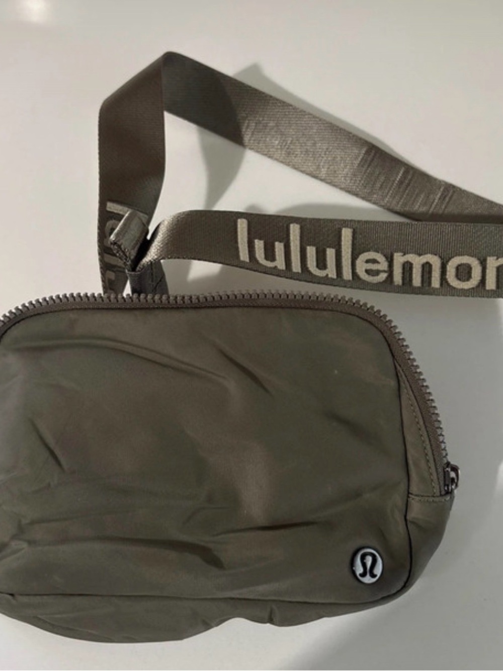 lululemon athletica Olive Green Crossbody Pouch